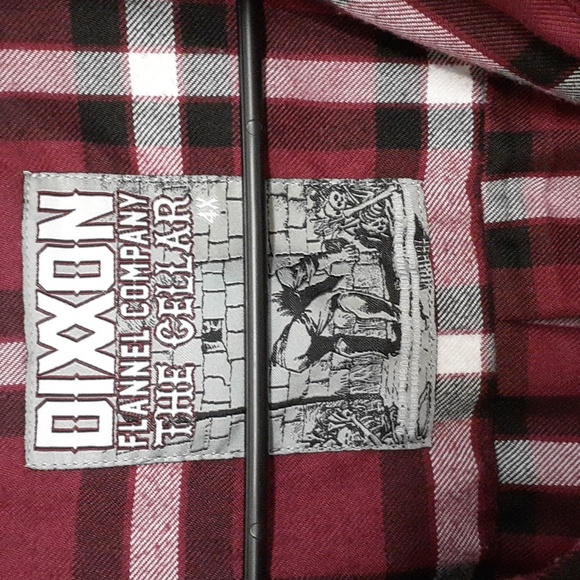 Dixxon The CELLAR 4x flannel shirt - Picture 3 of 8